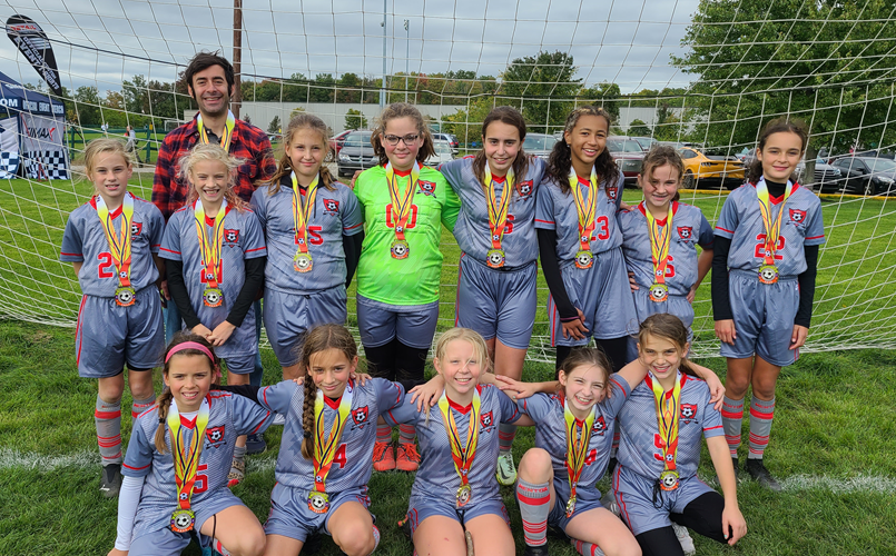 U12 Girls Ohio Travel Cup 2022 Champions!